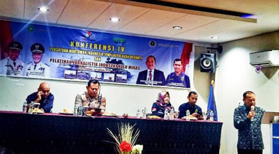  Sekda Bambang Suprianto Buka Konferkab PWI Kepulauan Meranti